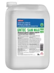 Untec San Max Universum Концентрированный жидкий пенный щелочной хлорсодержащий моющий препарат Untec San Max Universum Концентрированный жидкий пенный щелочной хлорсодержащий моющий препарат