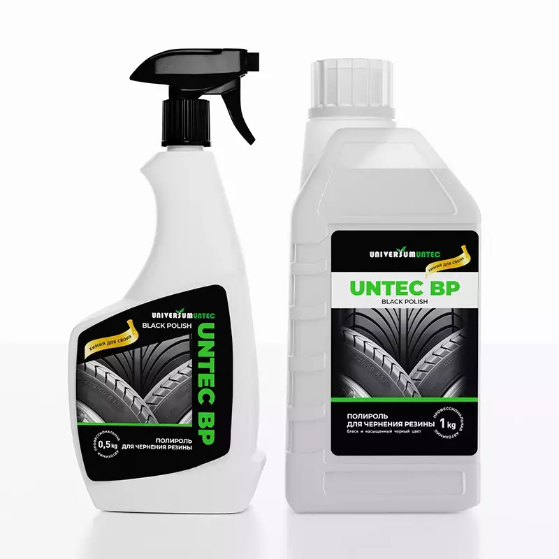 Untec BP (Black Polish) Полироль для шин чернение резины Untec BP (Black Polish) Полироль для шин чернение резины