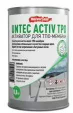 Активатор для ТПО-мембран Untec Activ TPO Universum®  Средство на основе смеси органических растворителей для подготовки швов ТПО-мембран с целью получения оптимального качества сварных швов