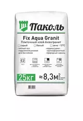 Паколь Fix Aqua Granit Зима (плиточный клей Аквагранит) 